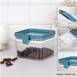 Контейнер для хранения продуктов 450 мл пластик АКЦИЯ / 2941-10 /уп 96/9x7,5 см