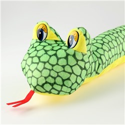 Мягкая игрушка «Змея», 100 см, зелёная