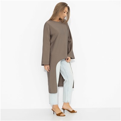 Туника вискозная, Легко и смело (хаки)