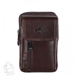 Сумка мужская кожаная 32717Z coffee Zinimsk