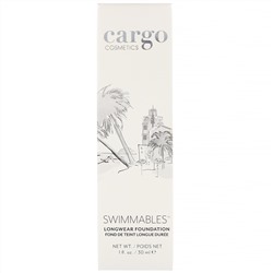 Cargo, Swimmables, стойкая тональная основа, оттенок 10, 30 мл