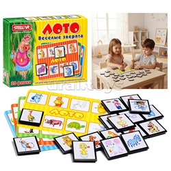 Лото "Веселые зверята"