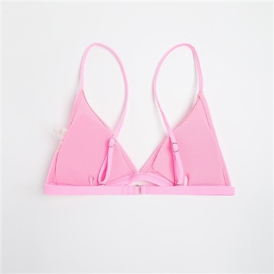 Топ купальный с треугольными чашечками женский MINAKU, размер 48, розовый