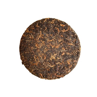 Чай чёрный китайский выдержанный «Шу Пуэр. Lang chen xiang», Юньнань, 2018 г, блин, 100 г