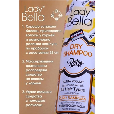 Шампунь сухой для волос КОСМЕТИКА ИЗ ТУРЦИИ, 1097584