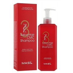 Masil Шампунь для волос восстанавливающий с аминокислотами / 3 Salon Hair CMC Shampoo, 500 мл KRISTALLER, 1110222