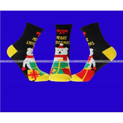 Носки женские НОВОГОДНИЕ арт. 9272