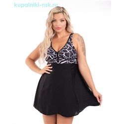 24460-2 Купальник раздельный платье (58-66)