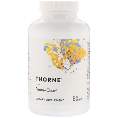 Thorne Research, Perma-Clear, 180 капсул