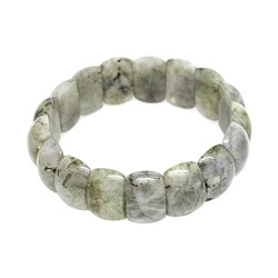 Браслет, лабрадорит, С-400