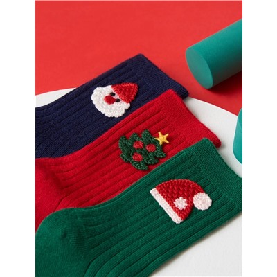 Omsa Носки OMSA kids   Calzino 21N64 с шерстью (Новый Год), WO