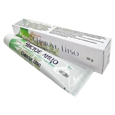 Oxford Herbextra Herbal Anti Acne Cream Chistoe Litso 30g / Крем Против Угревой Сыпи и Прыщей "Чистое Лицо" 30 г