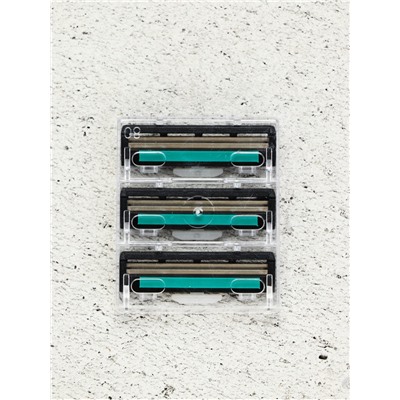 Подарочный набор «Крутой мужик», бритва, 3 станка, гель для бритья, Чистое счастье