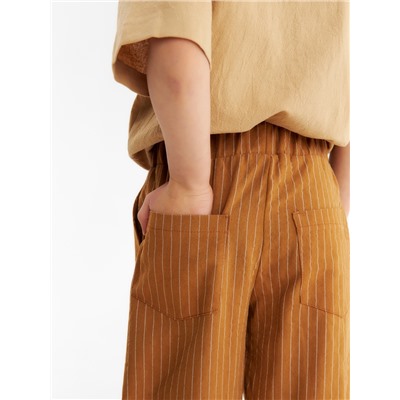 Брюки для мальчика KAFTAN, размер 28 (86-92 см), коричневые