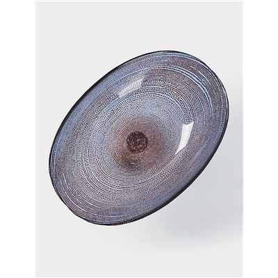 Блюдо для фруктов Inspiration, d=30 см, на ножке, фиолетовое