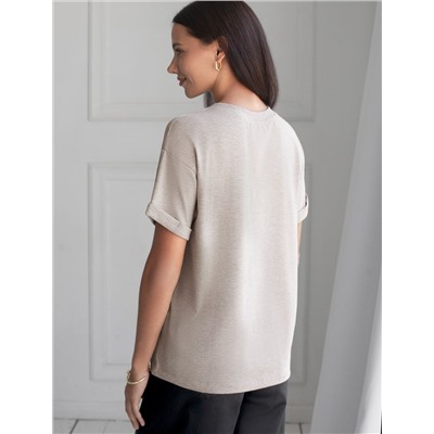 Футболка из премиального хлопка с авторским принтом