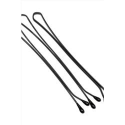 Dewal Невидимки для волос прямые SLN50P-1/24, 50 мм, чёрный, 24 шт. KRISTALLER, 1106436