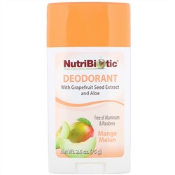 NutriBiotic, дезодорант, дыня с манго, 75 г (2,6 унции)