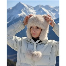 Шапка с ушками