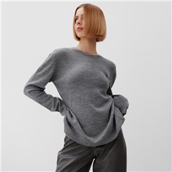 Джемпер женский MINAKU: Knitwear collection, серый, размер 42-44