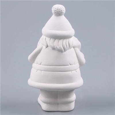 Фигурка под роспись «Дед Мороз с подарками», с кистью