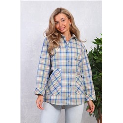 1072 Рубашка женская (Желтый)