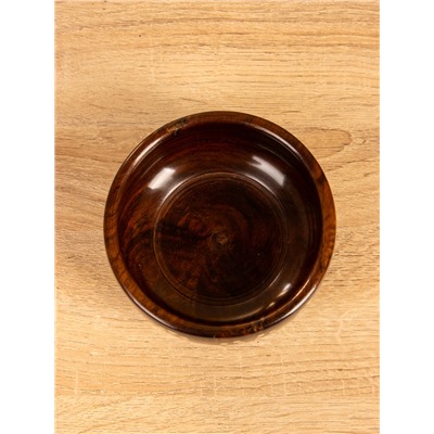 Чаша на ножке «В самое сердце», 13×13×8 см, дерево шишам