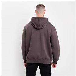 Толстовка мужская НАЧЁС, цвет графит, размер 52