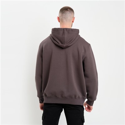 Толстовка мужская НАЧЁС, цвет графит, размер 52