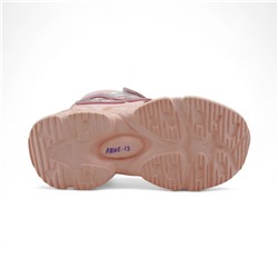 Высокие подростковые кроссовки А8666-13 розовые