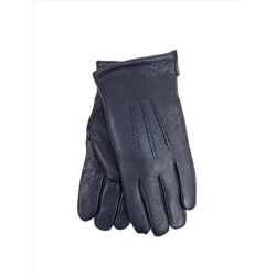 Перчатки мужские из натуральной кожи цвет черный