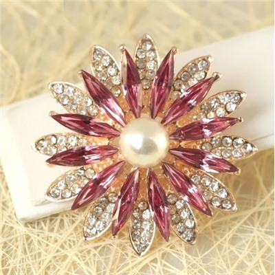 Брошь золото H01-13414