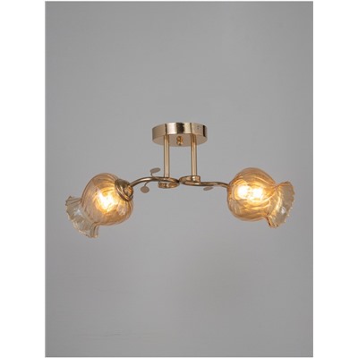 Люстра «Лиза» 2×40 Вт Е27 золото