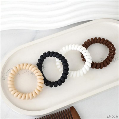 Резинка-пружинка для волос 45 мм / QQ67-20 /уп 200/