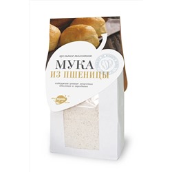 Мука пшеничная цельносмолотая 500г ЭКОПРОДУКТЫ, 1184403
