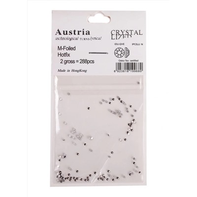 Nail Art Стразы для ногтей, 100 шт/уп, черный 7893