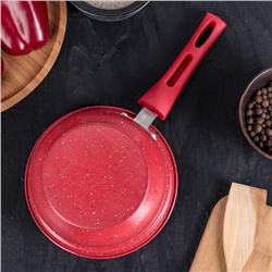 Ковш «Селект», 16×7 см, пластиковая ручка, розовый