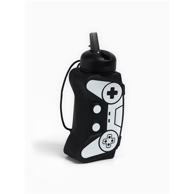 Бутылка для воды «Джойстик», 600 мл, 8.3×18.7 см, складная