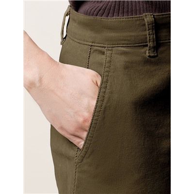 Юбка  из эластичного микро-вельвета