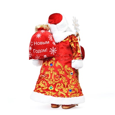 Сувенир "Дед Мороз" в красной богатой шубе, 45 см,