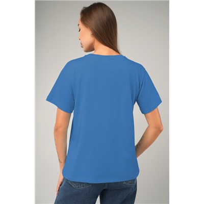 Женская базовая хлопковая футболка Happyfox