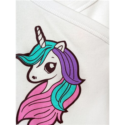 Боди детское трикотажное для девочек, 2 шт в комплекте