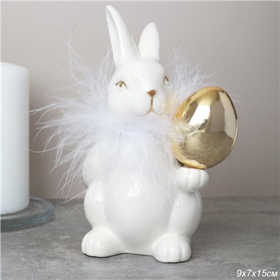 Статуэтка Кролик 14 см / FP23211 /уп 36/72/ фарфор