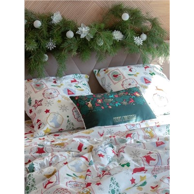 Постельное бельё 1.5-спальное «Этель. Зимний винтаж», поплин