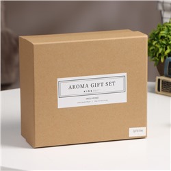 Набор подарочный: диффузор 120 мл, свеча ароматическая, 120 г, Английская груша и фрезия