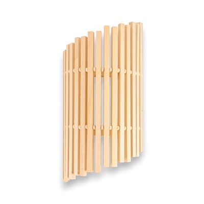 Абажур для бани и сауны «Наклонный», липа, 42×22.5×15 см, настенный, «Добропаровъ»