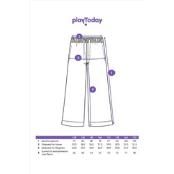 Брюки PLAYTODAY, 1074253