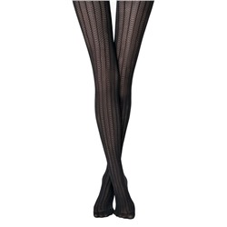 Фантазийные CONTE LACY LINE Колготки с ажурным рисунком и полосами