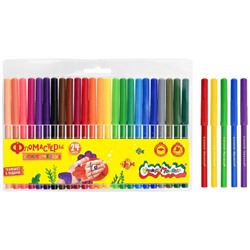 Фломастеры 24цв ФКМ24 Каляка-Маляка