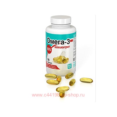 ОМЕГА-3 КОНЦЕНТРАТ 60% 1,0 N90 КАПС